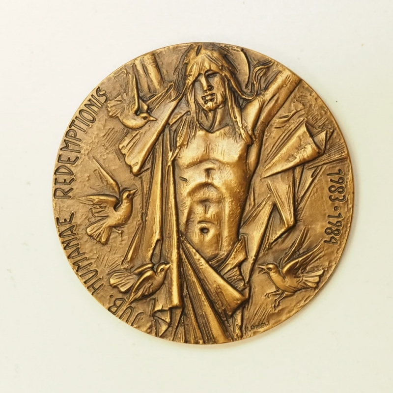 reverse: Giovanni Paolo II - Medaglia Bronzo 59 Grammi e 50 mm diametro