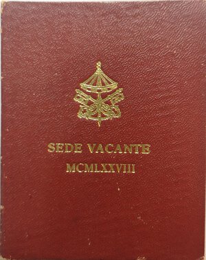 obverse: Vaticano. Sede Vacante 1978. 500 lire. Ag. 