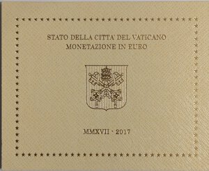 obverse: Vaticano. Francesco. Serie Divisionale 2017. Senza Ag. 