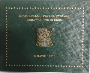 obverse: Vaticano. Francesco. Serie Divisionale 2018. Senza Ag. 