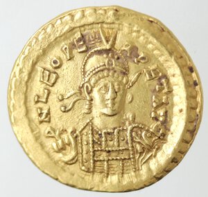 obverse: Monetazione Classica. Impero Romano. Leone I. imperatore d’oriente 457-474 d.C. Solido. Au.