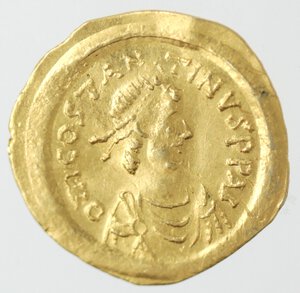 obverse: Monetazione Classica. Impero Bizantino. Tiberio II Costantino. 578-582 d.C. Tremisse. Au.