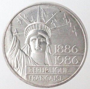 obverse: Francia. 100 Franchi 1986. Piedfort. Ag.