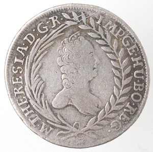 obverse: Ungheria. Maria Teresa. 1740-1780. 20 krajczar 1765. Ag.