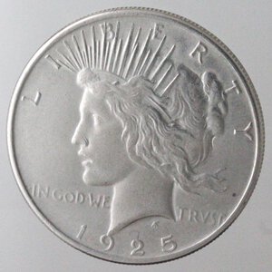 obverse: USA. Dollaro 1925 Peac