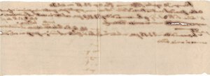 reverse: Scripofilia. Genova. Lettera di cambio da 450 ducati. 1823. Domiciliato in Napoli.