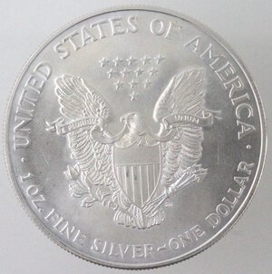 obverse: USA. Dollaro 1995. Oncia. Ag. 