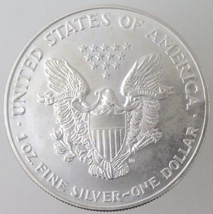 obverse: USA. Dollaro 1998. Oncia. Ag. 