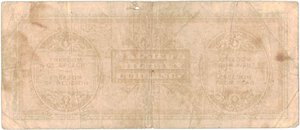 reverse: Banconote. Occupazione Americana. 500 Am lire 1943. Bilingue FLC. 