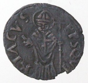 reverse: Ancona. Anonime attribuite a Clemente VII. sec.XVI. Quattrino. Ae. 