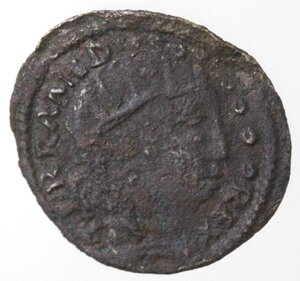 obverse: L Aquila. Ferdinando I d Aragona. 1458-1494. Cavallo. Aquila davanti alla zampa. Ae. 