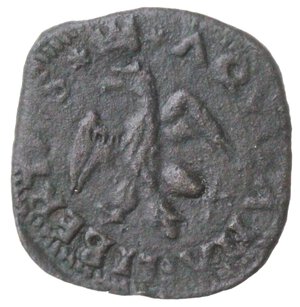 reverse: L Aquila. Innocenzo VIII. 1485-1486. Cavallo. Ae.