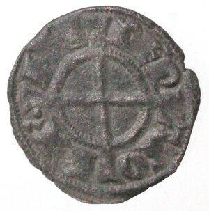 reverse: Brindisi. Federico II. 1197-1250. Denaro del 1239. MI. 