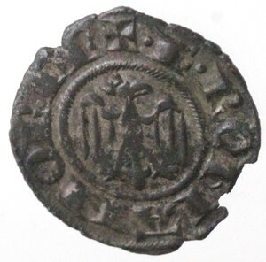 obverse: Messina. Federico II. 1197-1250. Denaro del 1245. MI. 