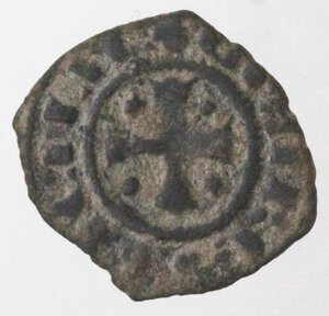reverse: Messina. Pietro II d Aragona. 1337-1342. Denaro. MI. 
