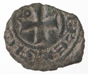 reverse: Messina. Ludovico d Aragona. 1342-1355. Denaro. MI. 