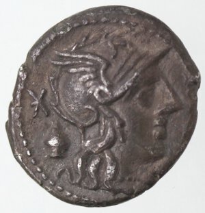 obverse: Monetazione Classica. Repubblica Romana. C. Cassius Longinus. ca 126. Denario. Ag.