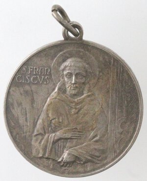 obverse: Medaglie. Assisi. Medaglia 1926. Per il settimo centenario della morte di San Francesco. MB. 