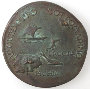 reverse: Medaglie. Napoli. Medaglia 1958. Br. Premio ANIAI per la realizzazione dell acquedotto Ischia Procida. 