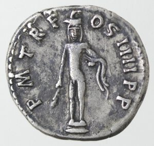 reverse: Monetazione Classica. Impero Romano. Traiano. 98-117. Denario. Ag.