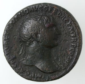 obverse: Monetazione Classica. Impero Romano. Traiano. 98-117. Dupondio. Ae.