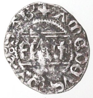 obverse: Amedeo VIII Duca. 1416-1440. Quarto di grosso II tipo (savoiardo), Torino. Mi. 