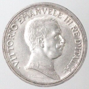 obverse: Vittorio Emanuele III. 1900-1943. 2 Lire 1916 Quadriga Briosa. Ag. 