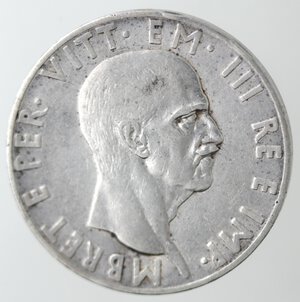 obverse: Vittorio Emanuele III. Albania. 1939-1943. 10 lek 1939 XVII. Ag. 