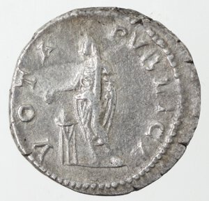reverse: Monetazione Classica. Impero Romano. Geta Cesare. 211-212 d.C. Denario. Ag.
