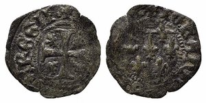 obverse: NAPOLI. Giovanna d Angiò (1343-1347). Denaro Mi (0,62 g). MIR 32; MEC 14, 720. MB-BB