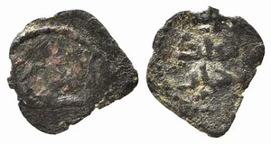 obverse: PALERMO. Ruggero I (1057-1101). Kharruba Mi (0,20 g). DA-Con. 109. BB