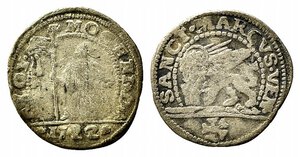 obverse: VENEZIA. Alvise III Mocenigo (1722-1732). Da 10 soldi 1722 Ag (1,96 g). Montenegro 2453-2454. MB-BB