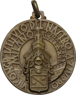 reverse: Medaglia A. XVI, 1938 per il VII Congresso dell Istituto Nastro Azzurro