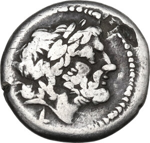 obverse: LT series.. AR Victoriatus, c. 214-212 BC, Luceria mint