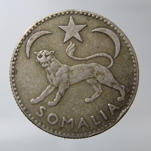 reverse: VITTORIO EMANUELE III-AFIS-1 SOMALO 1950-MI-BB-*COLPETTI