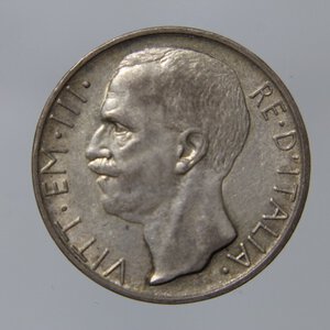 reverse: REGNO D ITALIA VITTORIO EMANUELE III 10 LIRE 1927 BIGA 1 ROSETTA AG QSPL\BB BELLA PATINA NC