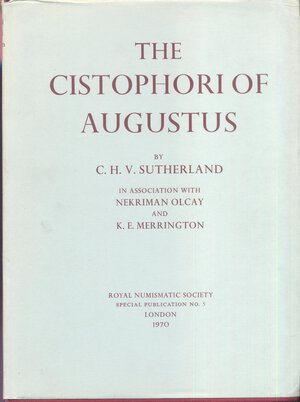 obverse: SUTHERLAND C.H.V. - The cistophori of Augustus. London, 1970. pp. vii + 134, tavv. 36. ril. editoriale, buono stato. 