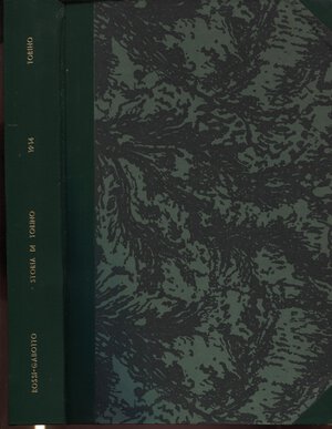 obverse: ROSSI  T. – GABOTTO  F. -  Storia di Torino Vol. I fino al 1280.  Torino,  1914.  Pp. 402,  tavole e ill. nel testo. ril. \ pelle con scritte, buono stato, importante e raro.