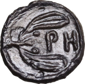 reverse: Bruttium, Rhegion. AE 10 mm, c. 425-410 BC