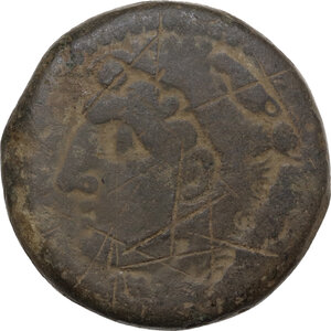 obverse: Gades. AE Unit, late 2nd century BC