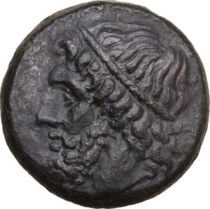 obverse: Syracuse.  Hieron II (274-215 BC). AE 22 mm. c. 240-215 BC