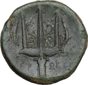 reverse: Syracuse.  Hieron II (274-215 BC). AE 22 mm. c. 240-215 BC