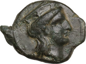 reverse: Himera (as Thermai Himerenses). AE. c. 407-406 BC