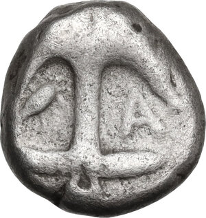 reverse: Thrace, Apollonia Pontika. AR Drachm, c. 480/78-450 BC. Light Thraco-Macedonian standard