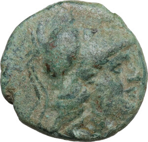obverse: Thrace, Lysimacheia . AE 16 mm, 309-220 BC