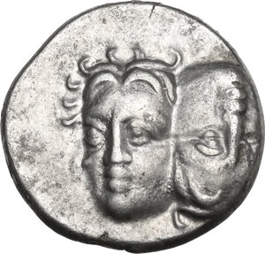 obverse: Moesia, Istros. AR Drachm, c. 256/5-240 BC
