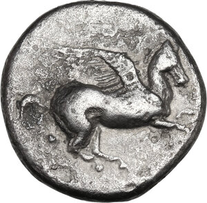 obverse: Akarnania, Anactorium.  ?. AR Stater, c. 380-350 BC