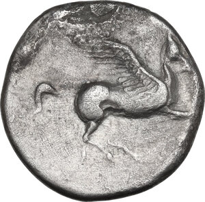 obverse: Akarnania, Leukas. AR Stater, c. 350-320 BC