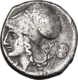 reverse: Akarnania, Thyrrheion. AR Stater, c. 320-280 BC