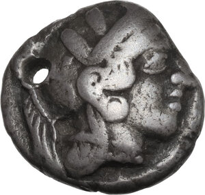 obverse: Attica, Athens. AR Drachm. c. 454-404 BC